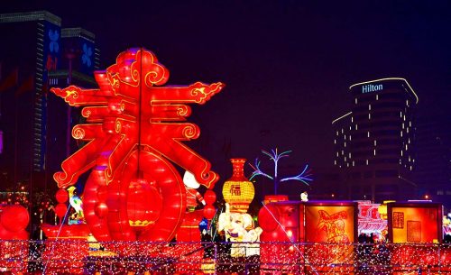 新疆國際會展中心燈光秀擴(kuò)聲系統(tǒng)