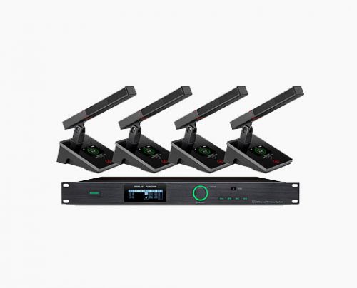 LAX UM-M140F 一拖四無線雙振膜會議話筒