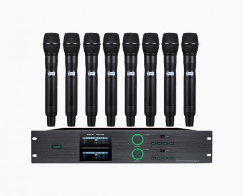 LAX UM-M180S一拖八無線手持話筒