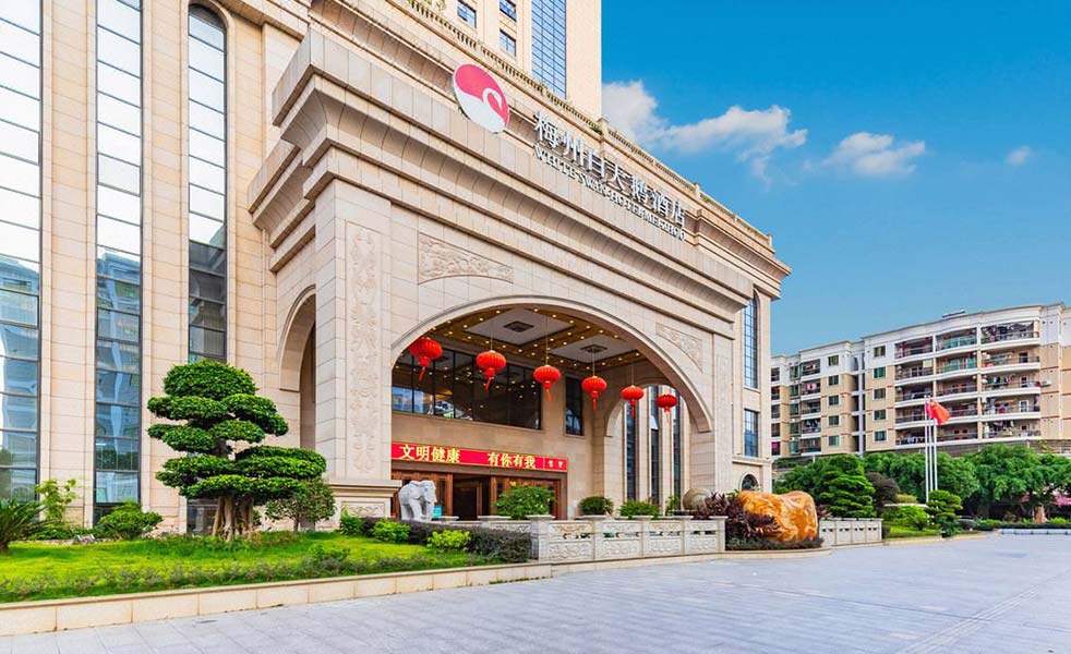 梅州白天鵝酒店宴會廳擴聲