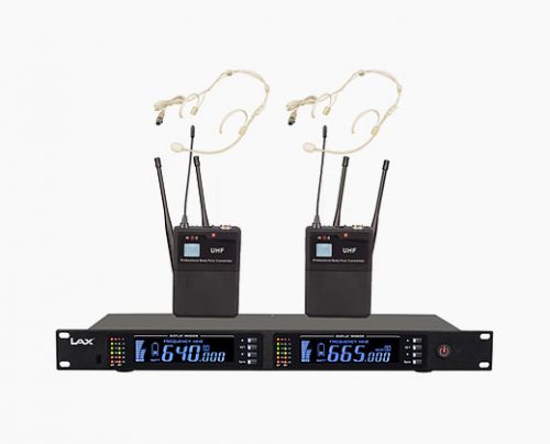 LAX UM-W120T 真分集無線頭戴話筒