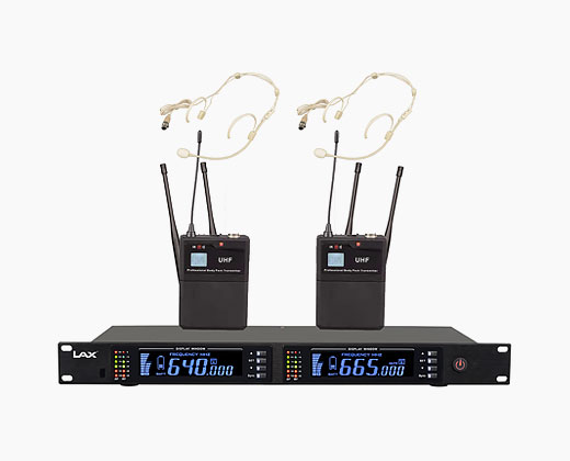 LAX UM-W120T 真分集无线头戴话筒