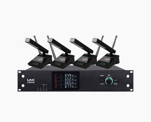 LAX UM640F 一拖四真分集無(wú)線話筒