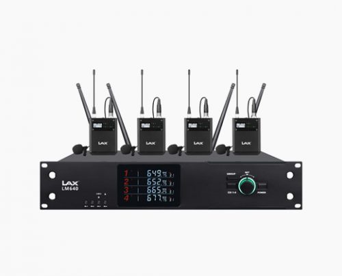 LAX UM640T 一拖四真分集無線話筒