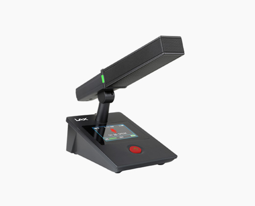 LAX DLM641CW智能會議無線會議主席/代表單元